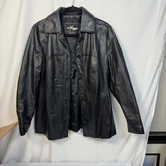 Wilsons Leather Other - Wilsons Leather Black Men’s Jacket Size L
